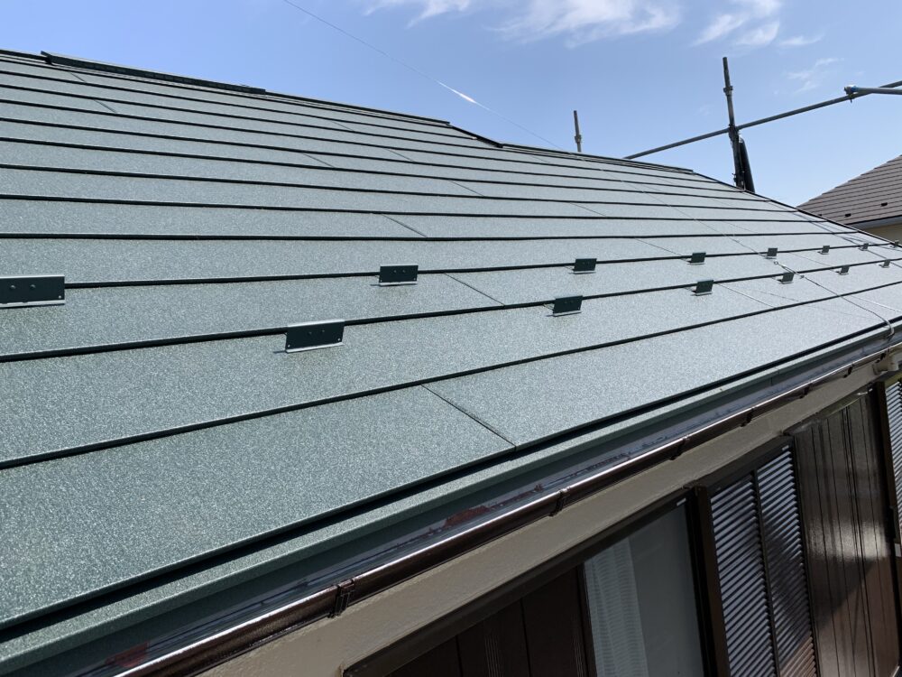 スーパーガルテクトのモスグリーン