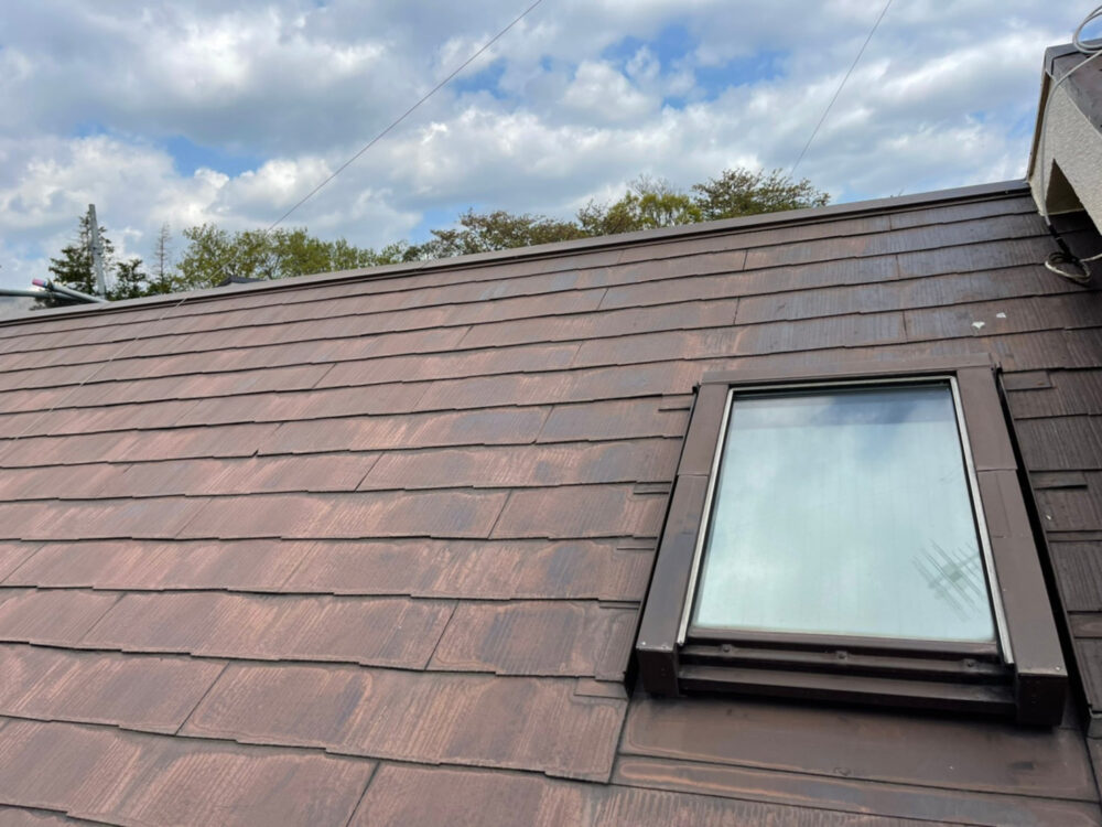 施工前の屋根の様子。